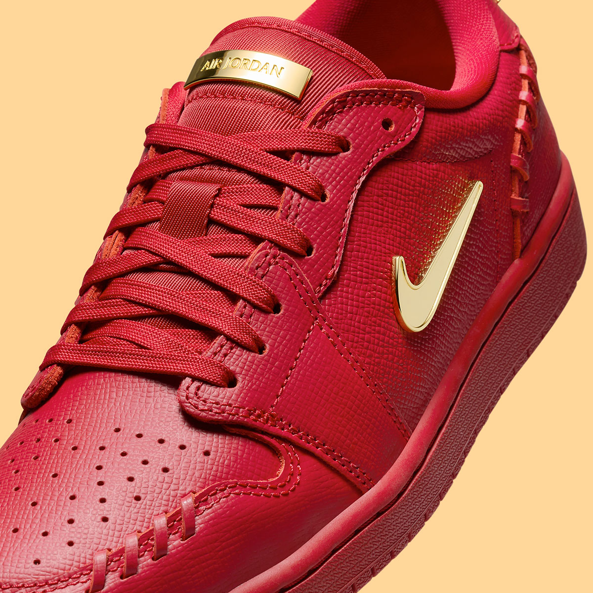 Nike Air Jordan 1 Low G Golf Unisex Turnschuhe UK Größe 11 Method Of Make Red Gold Fn5032 607 6