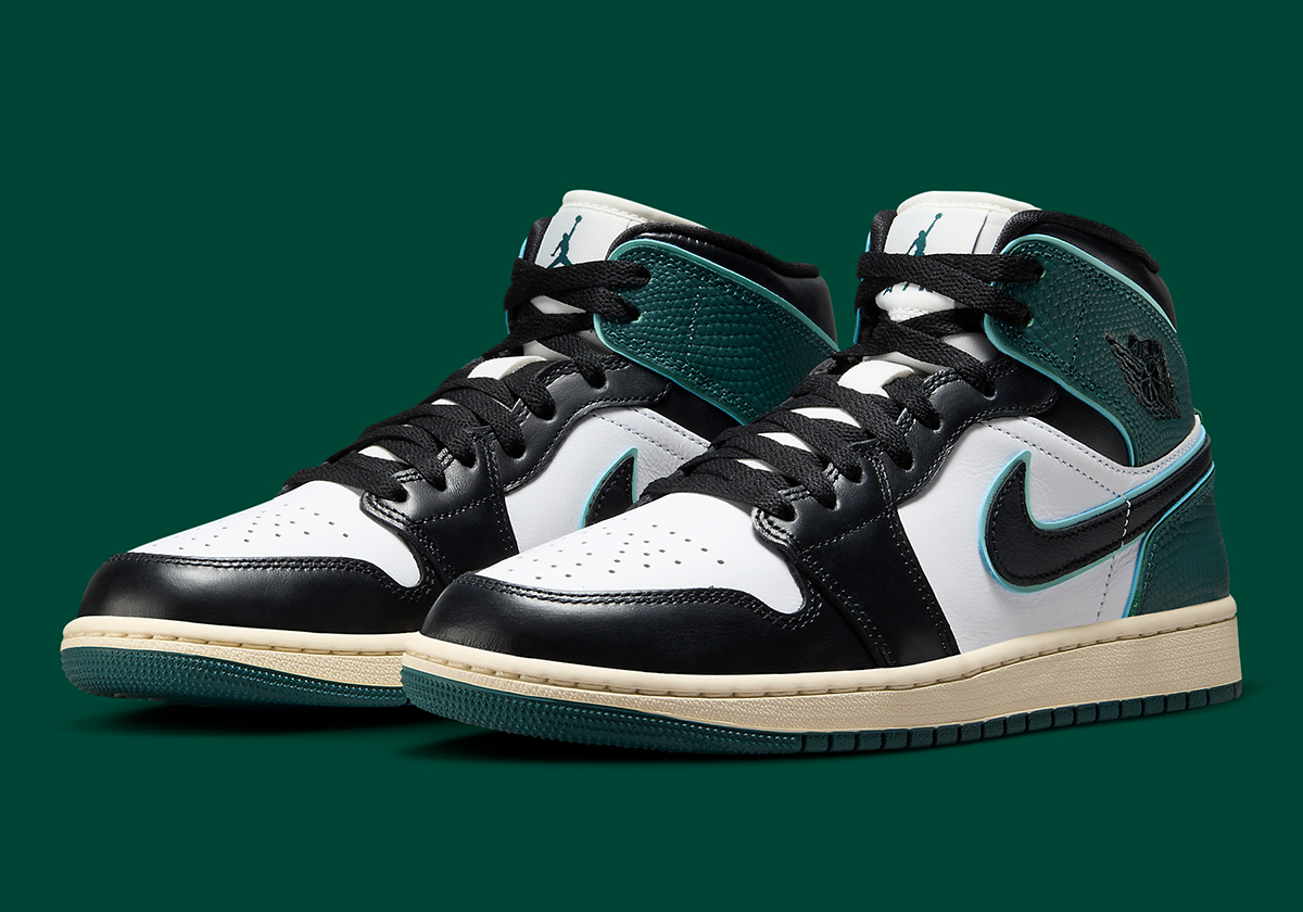 The Air AIR gore JORDAN “Oxidized Green” Features Snakeskin Leather
