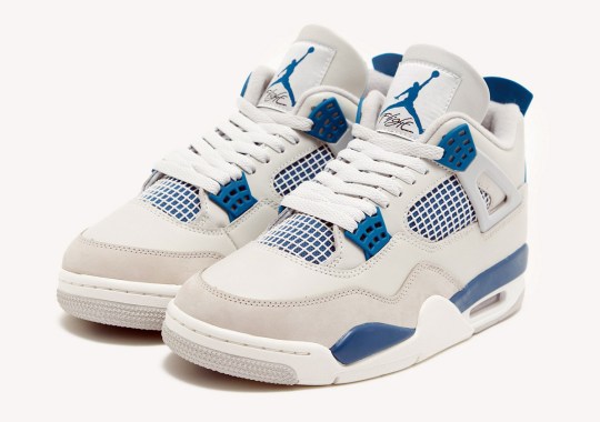 “Military Blue” Jordan 4s Release On May 4th