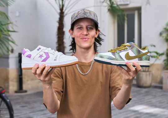 Alexis Sablone's nike xvii SB Dunk Low And Converse AS-1 Will Drop First As A Two-Pair Pack