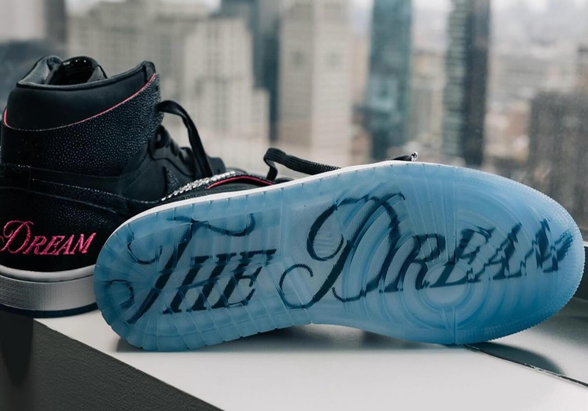 Devin Haney Air Jordan XXXIII SE Zapatillas de baloncesto Azul The Dream Pe 4