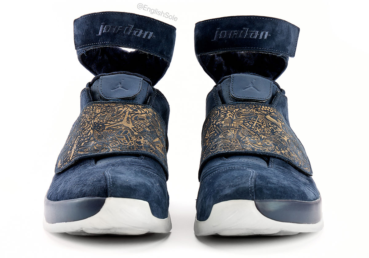 Drake Air Jordan 1 Low Women's Shoes Black Obsidian Pe 5