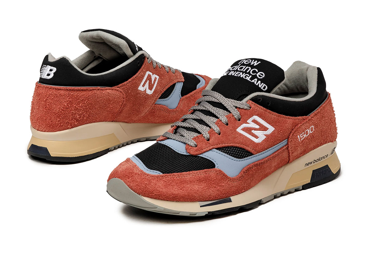 Blood Orange Stains The Suede On The New Balance 1500 Made In UK