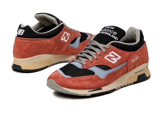 Blood Orange Stains The Suede On The New Balance ML850YSD Made In UK
