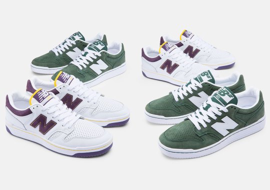 New Balance Revives Lakers/Celtics Rivalry With The 480 “Eighties Pack”