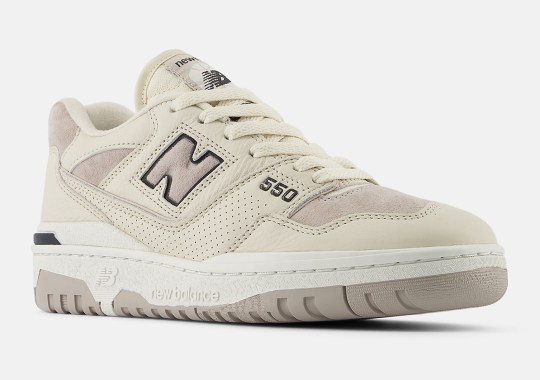The Women’s New Balance 550 “Linen” Lands In Stores Soon