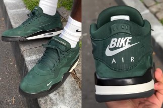 Nigel Sylvester’s “Bike Air” sandals Jordan 4 RM Revealed In “Pro Green”
