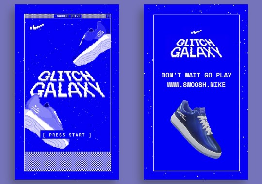 Nike "Restocks" The Air Force 1 “404 Error” With Glitch Galaxy Game