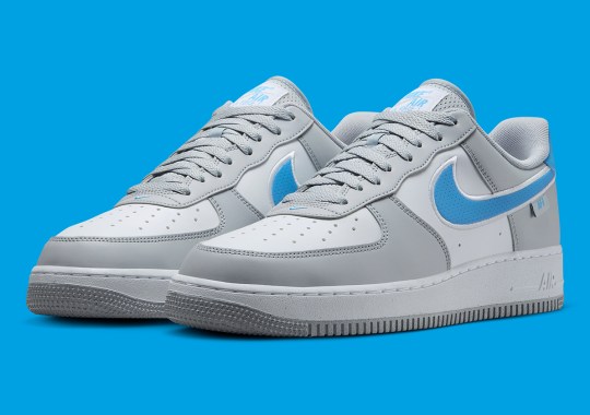 “University Blue” Touches A Sporty Nike gym Air Force 1 Low