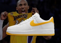 Kobe Bryant Fans Need This Nike Air Force 1 Low “University Gold”