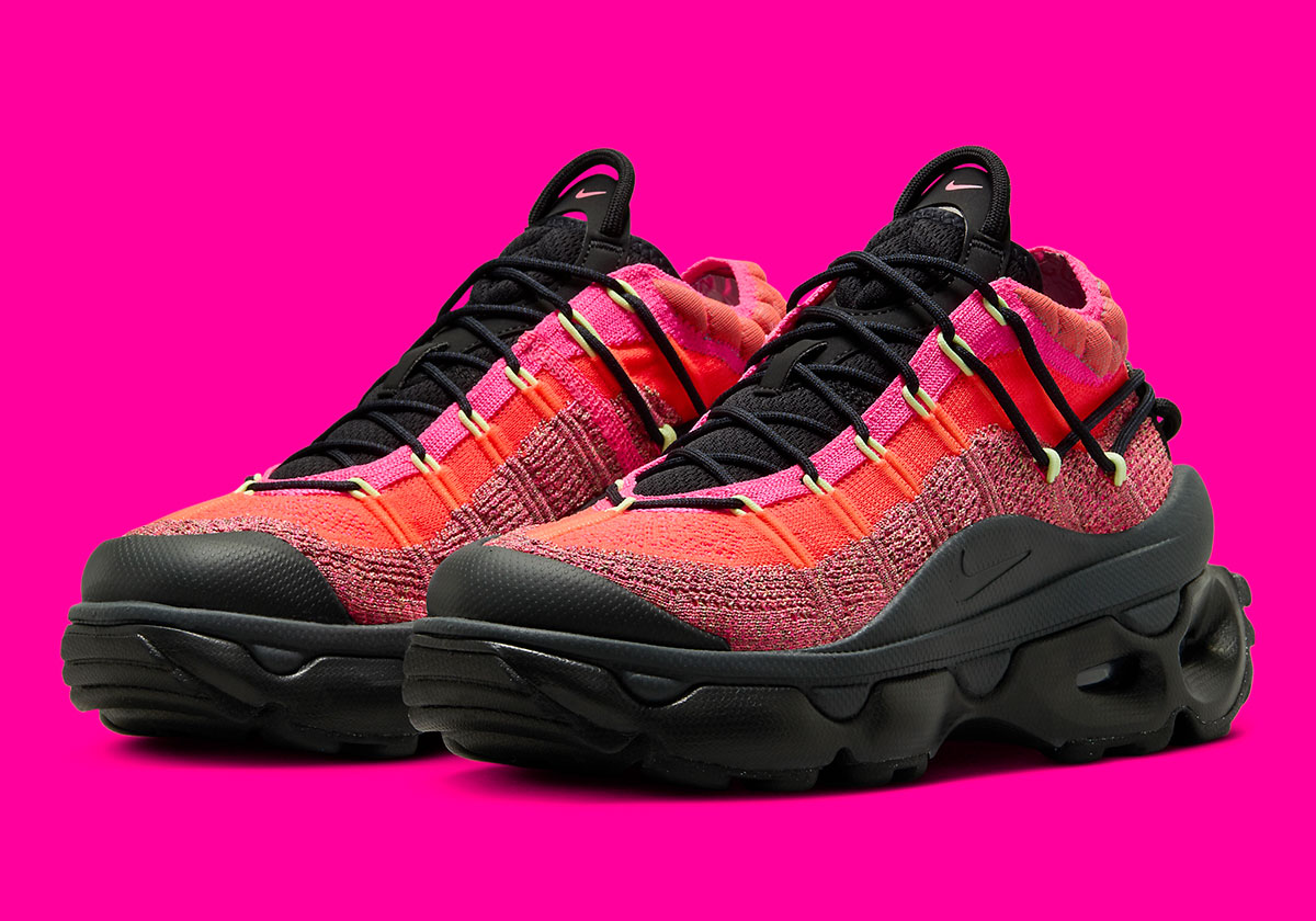 The wright nike Air Max Flyknit Venture Continues Its Run In "Crimson/Pink"