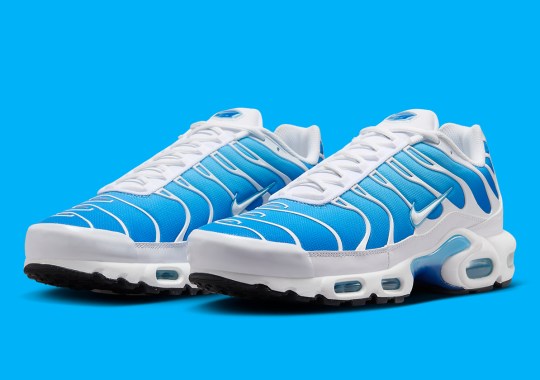 Clear Skies yellow For The ops Nike Air Max Plus “Battle Blue”