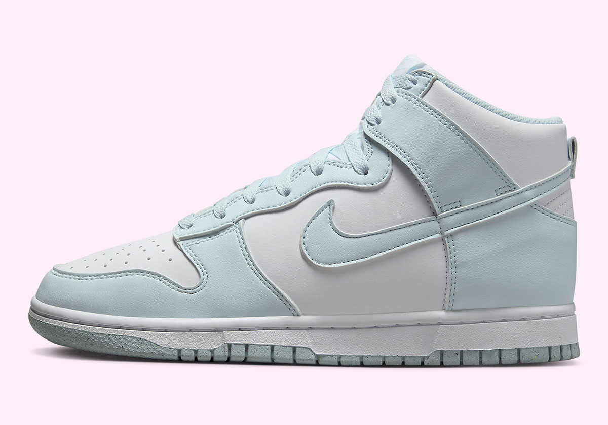 The Nike Dunk High Cools Off In “Glacier Blue”