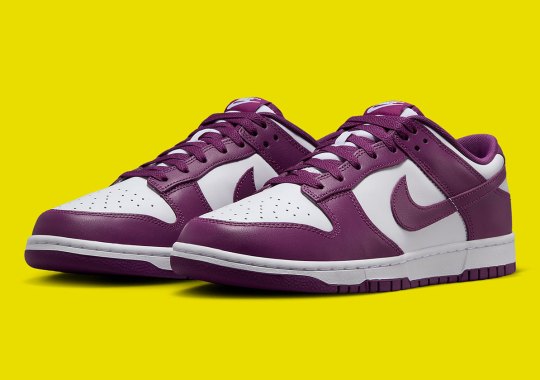The nike Pre-day Dunk Low Folds "Viotech" Into Its Classic Formula