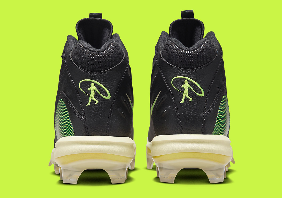 Nike Griffey Max 2 Cleats Black Volt Release Date 10