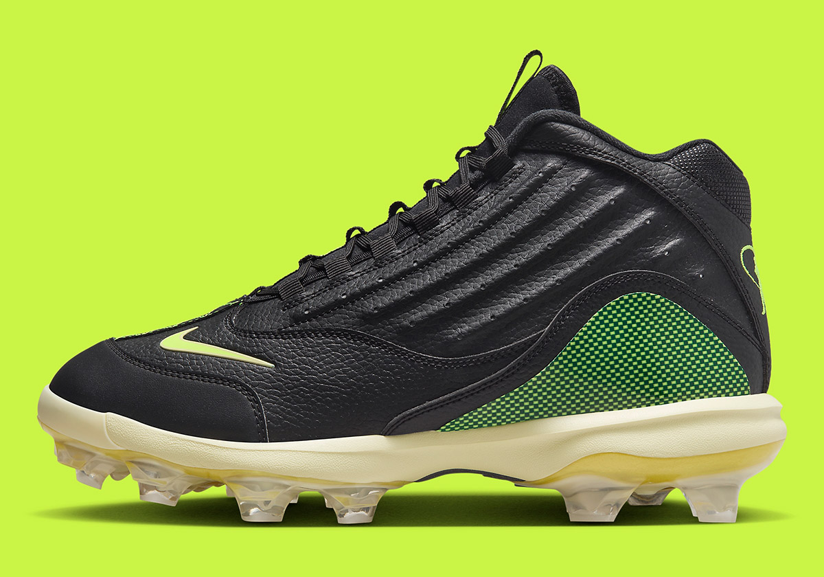 Nike Griffey Max 2 Cleats Black Volt Release Date 2