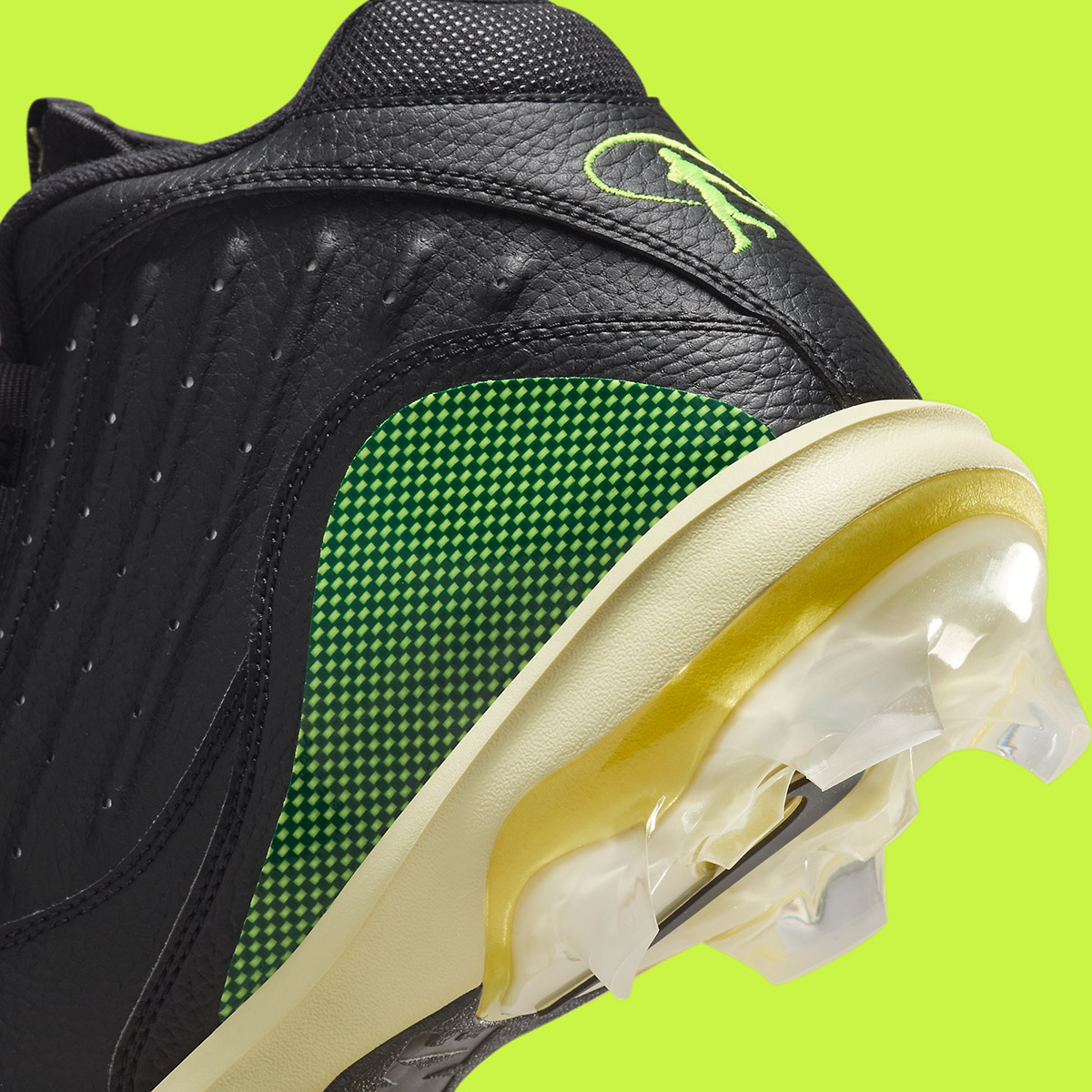 Nike Griffey Max 2 Cleats Black Volt Release Date 9