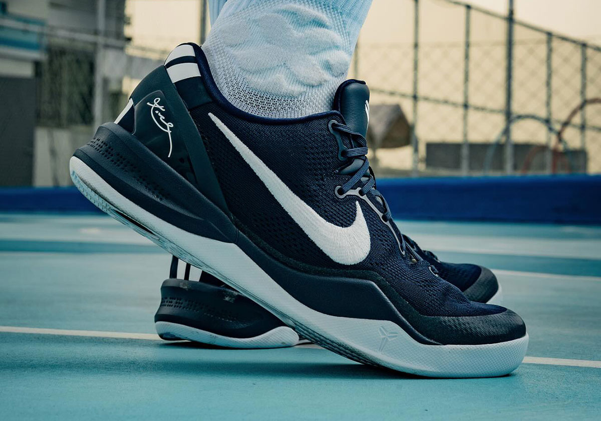 First Look At The Nike hyperbruin Kobe 8 Protro “College Navy”