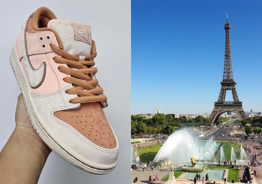 nike cement Highlights Trocadéro Gardens Of Paris With The SB Dunk Low