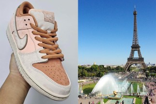 Nike Highlights Trocadéro Gardens Of Paris With The SB Dunk Low