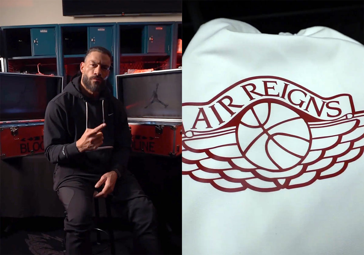 Air Reigns: Roman Reigns Gifted Custom jordan Futures Sneakers For Wrestlemania 40
