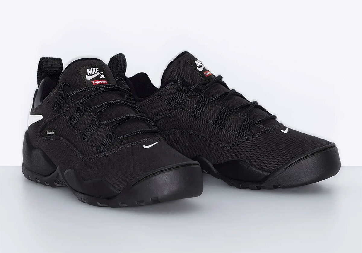 Supreme Nike Sb Darwin Low Black Release Date 2