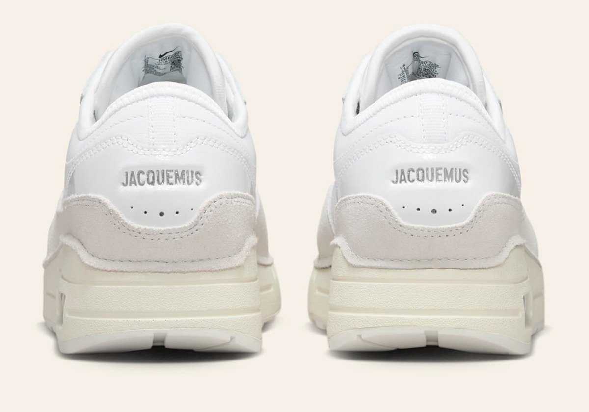 JACQUEMUS Nike with air max 1 white HM6690 100 4