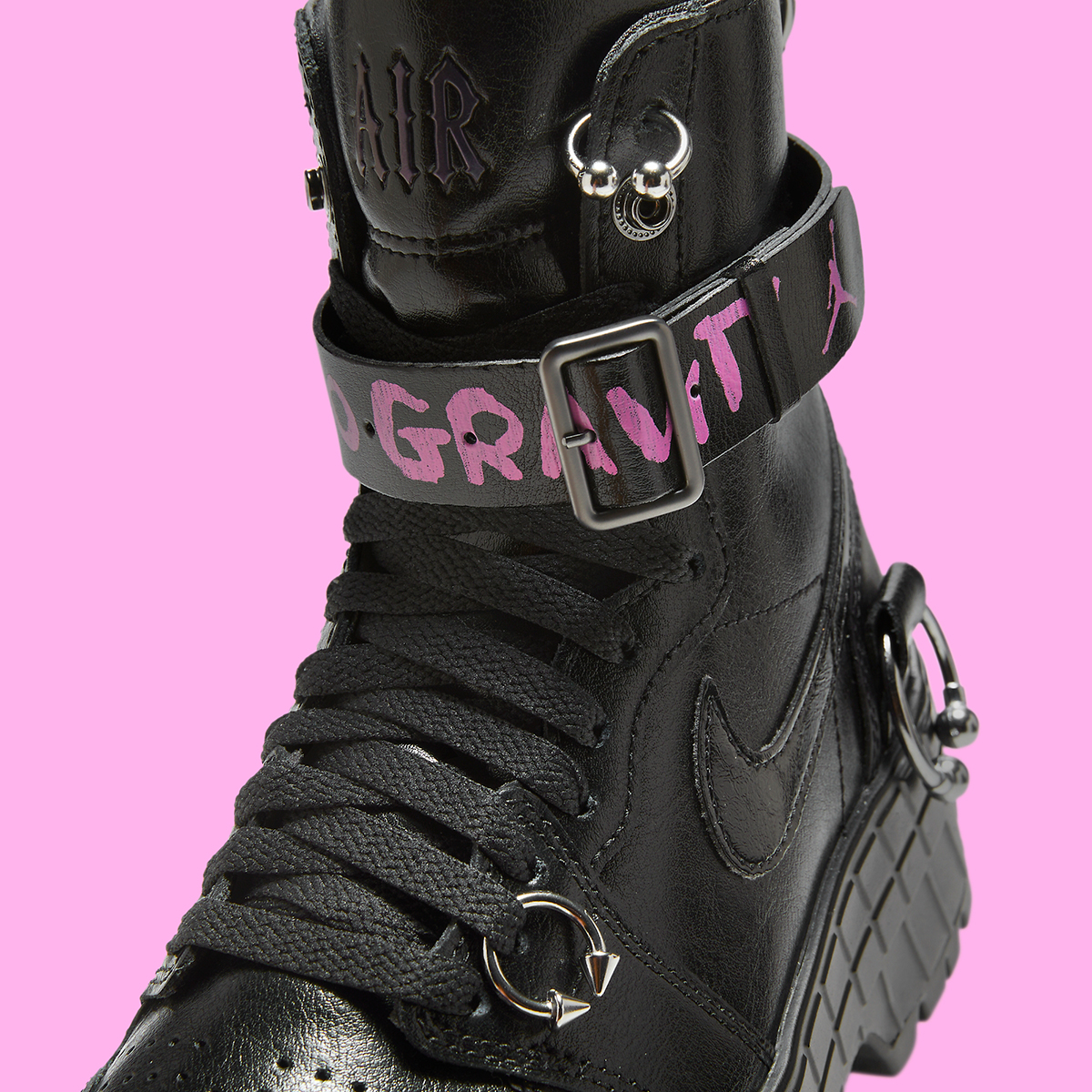 Air Jordan 3 Retro Cyber Monday Blackout ballhard_d Brooklyn Gravity Goth Punk Hf5691 001 6