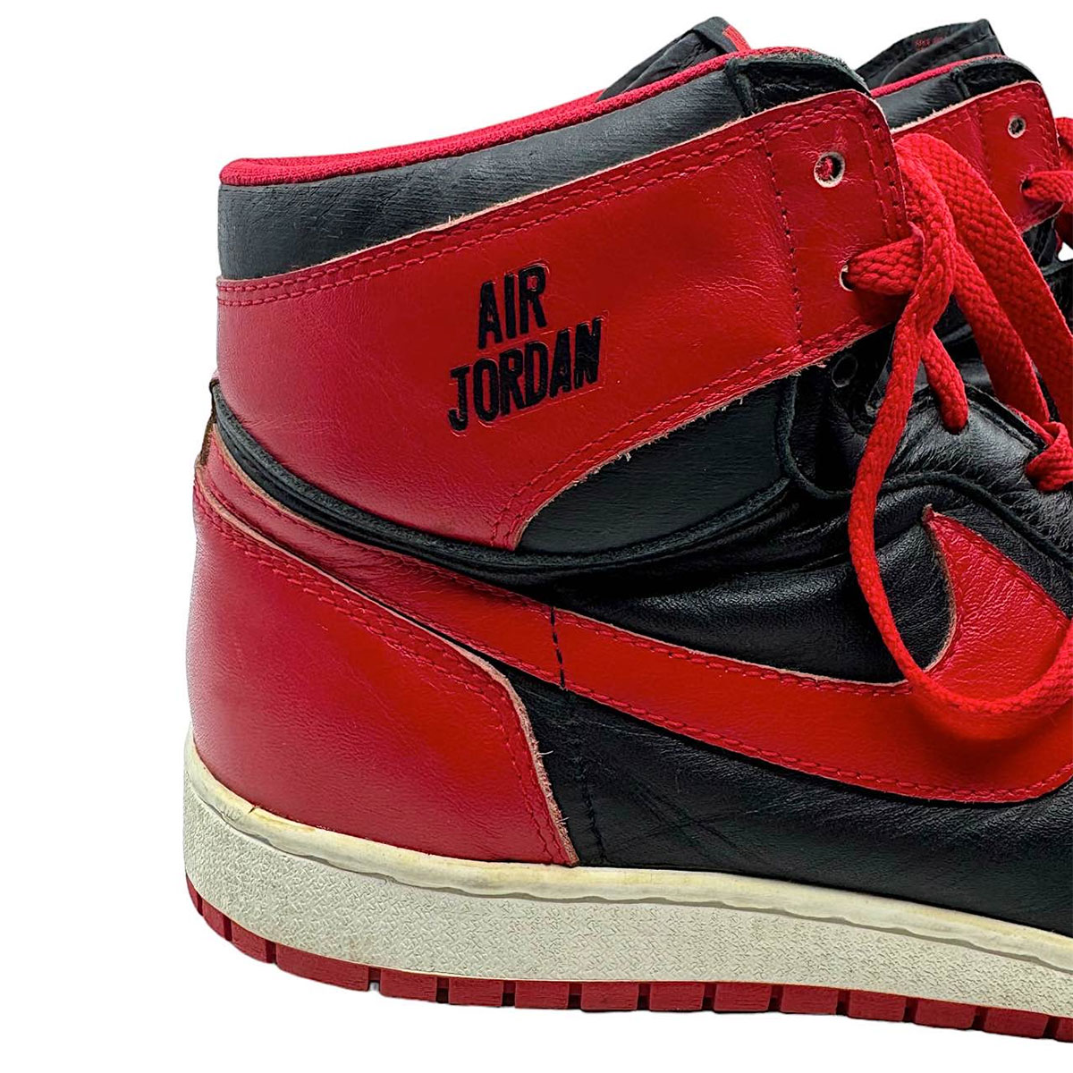 Air Jordan 1 Letter Prototype Black Red 1