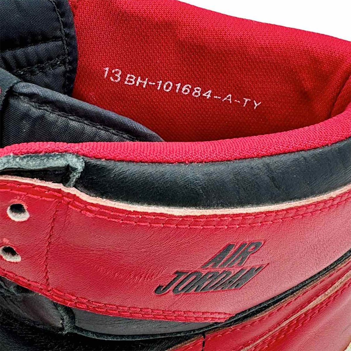 Air Jordan 1 Letter Prototype Black Red 2