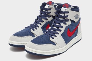 The BRAND NEW PAIRS OF YOUTH NIKE AIR JORDAN RETRO I LOW WASHED DENIM Zoom CMFT 2 Wears “Olympic” Makeup