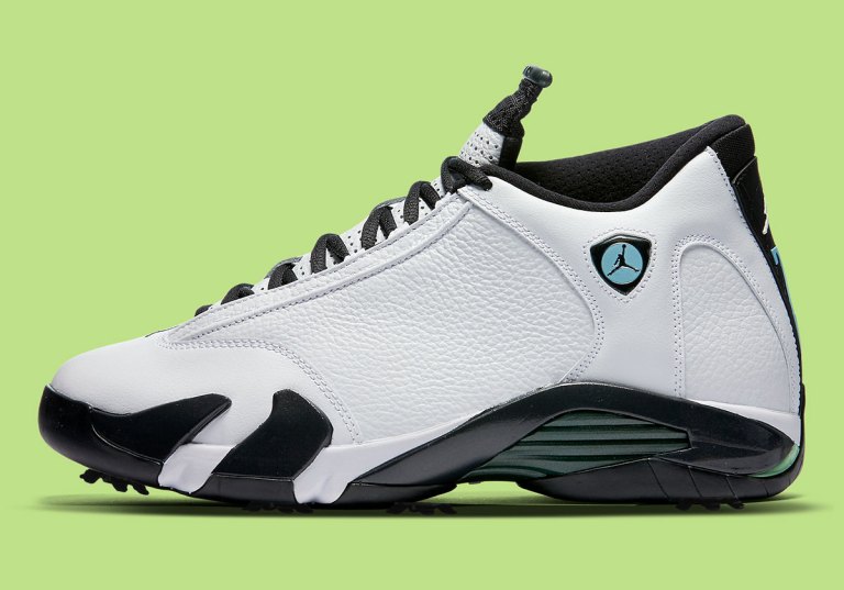 Jordan 14 Golf Oxidized Green HJ7710-100 | SneakerNews.com display picture 1
