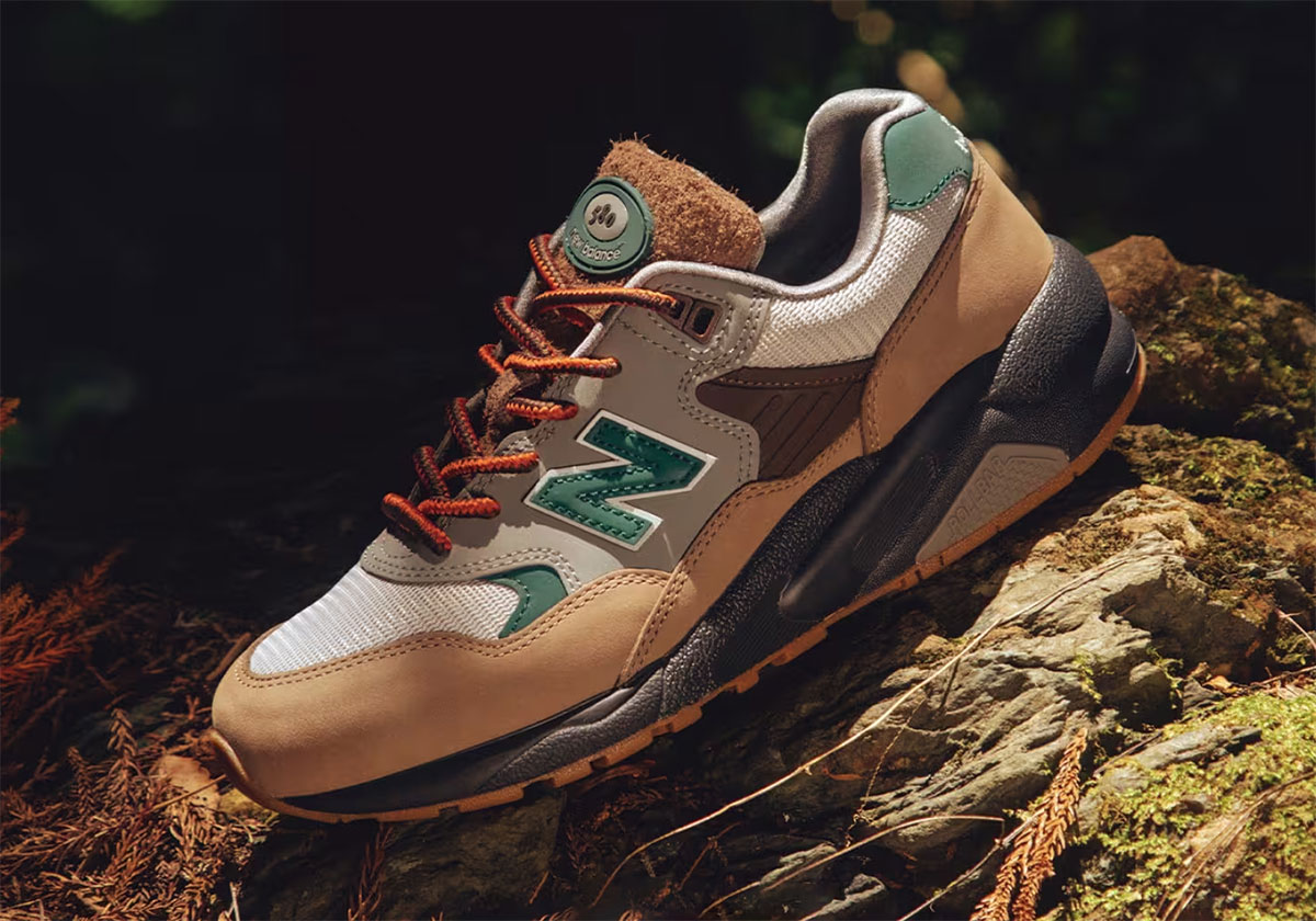 atmos x New Balance FuelCore Coast v4 Marathon Running Shoes Sneakers WCSTLLK4 “Wood Escape” Releases On June 29th