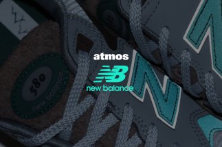 atmos Teases New Balance 580 “Wood Escape” Collaboration