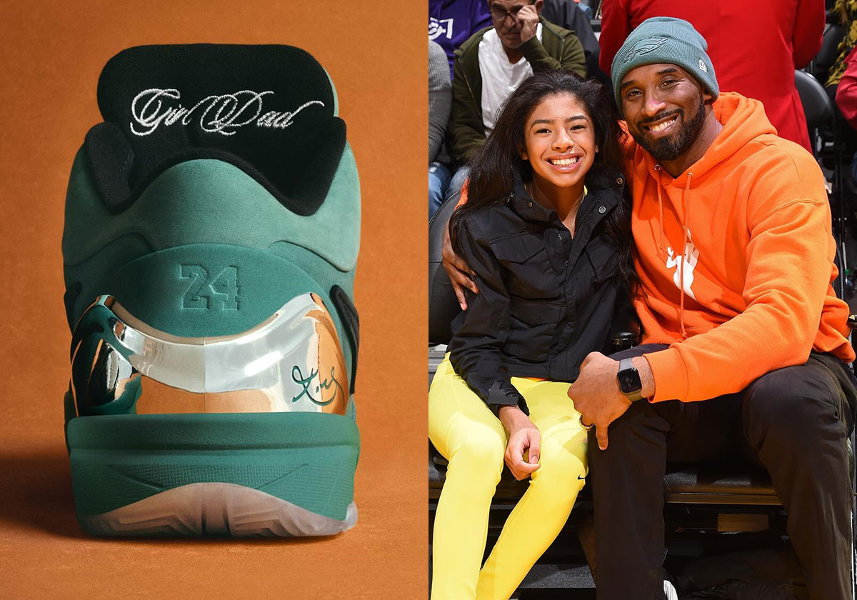 The Nike Kobe 4 "Girl Dad" Inspired By This Heartwarming Photo of Kobe And Gigi