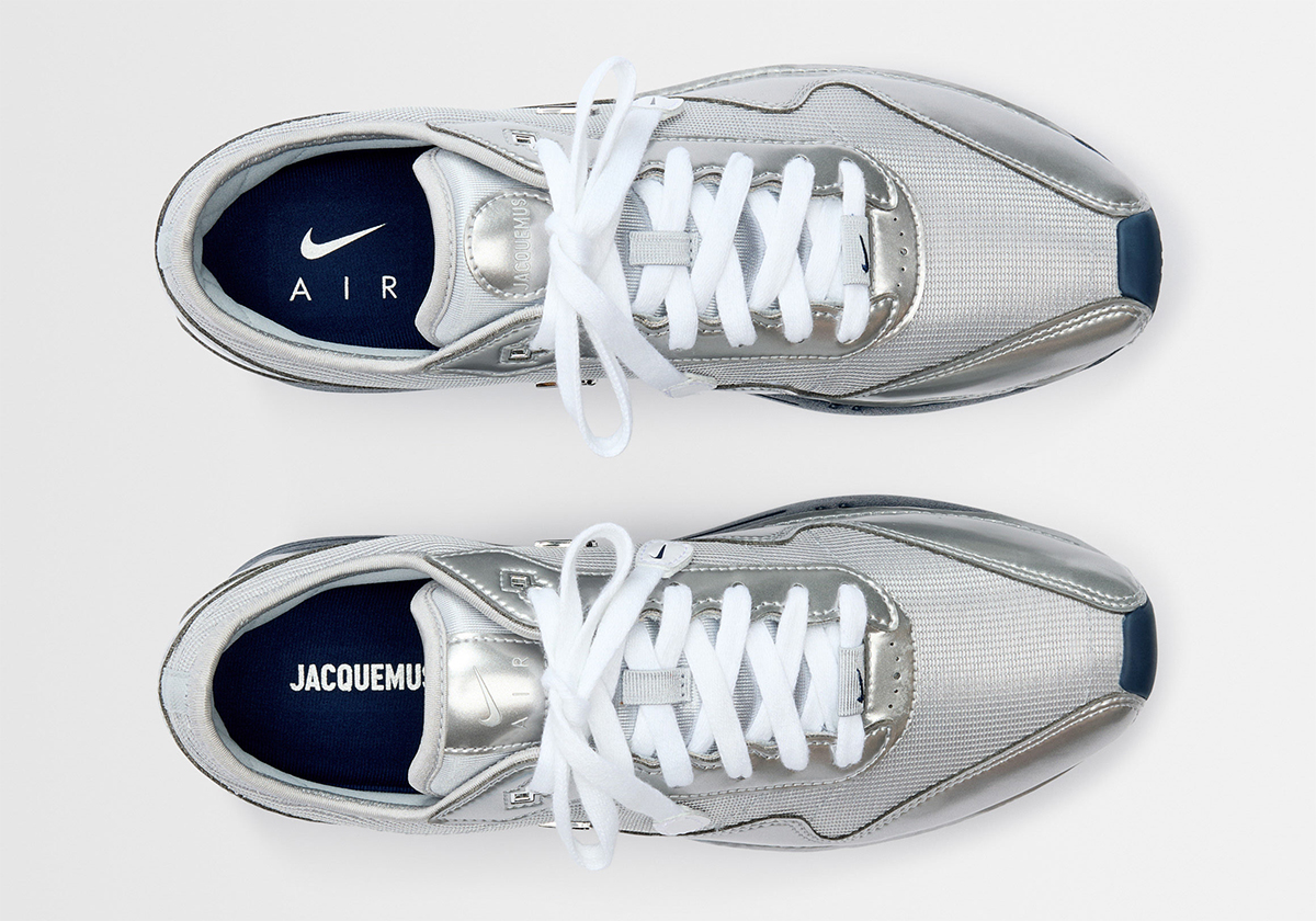 Jacquemus Nike Air Max 1 86 Silver 4