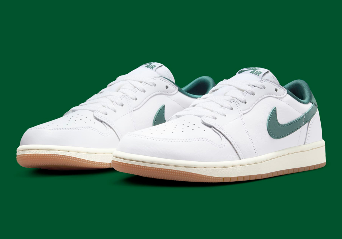 Official Images Of The Air Jordan 1 Low OG “Oxidized Green”