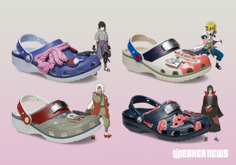 Naruto Crocs - Sasuke, Minato, Itahi, Jiraiya | SneakerNews.com display picture 1