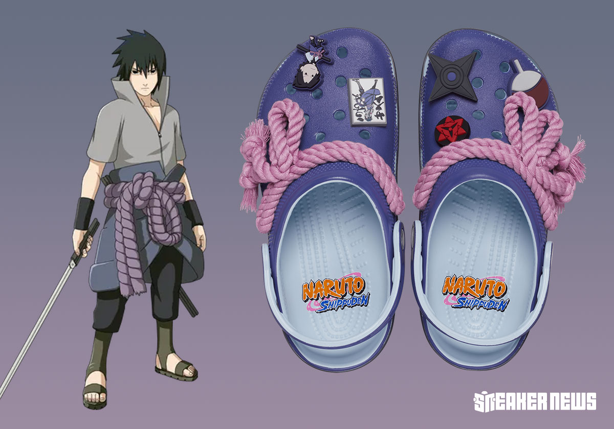 Naruto Crocs Sasuke Release Date 209884 4jq 6