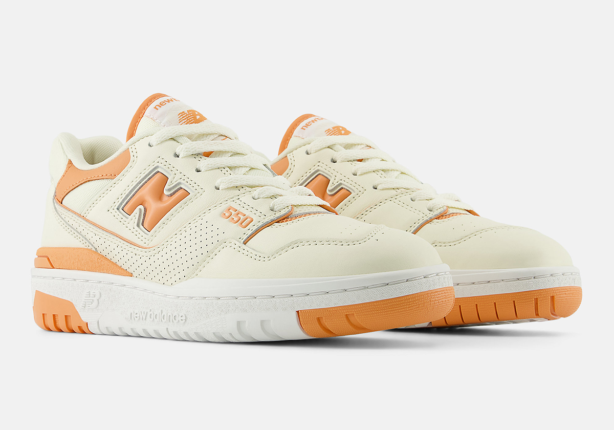 The New Balance 550 Readies For Summer In “Angora/Copper”