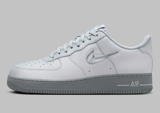 The Nike Air Force 1 Jewel Returns In A Greyscale Execution