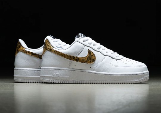 Where To Buy The Nike Air Force 1 Low QS “Ivory Snake”