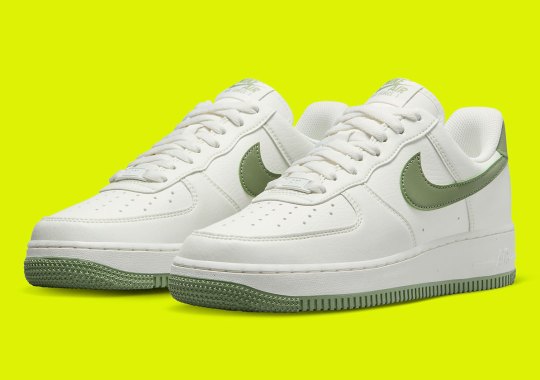 The nike mowabb Air Force 1 Low Next Nature Presses On In “Sail/Oil Green/Volt”