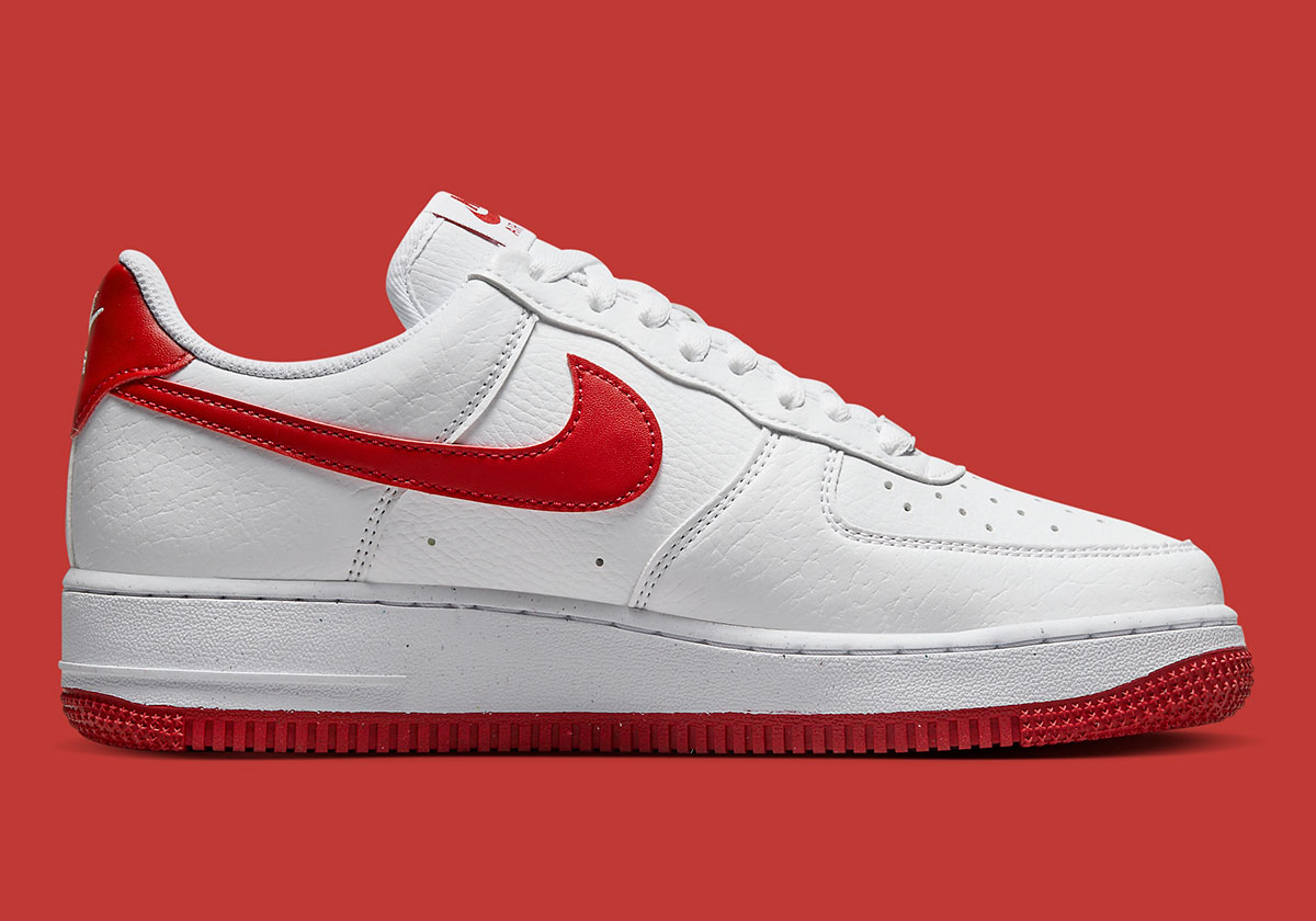 Nike Air Force 1 Low Next Nature White Red Dv3808 105 1