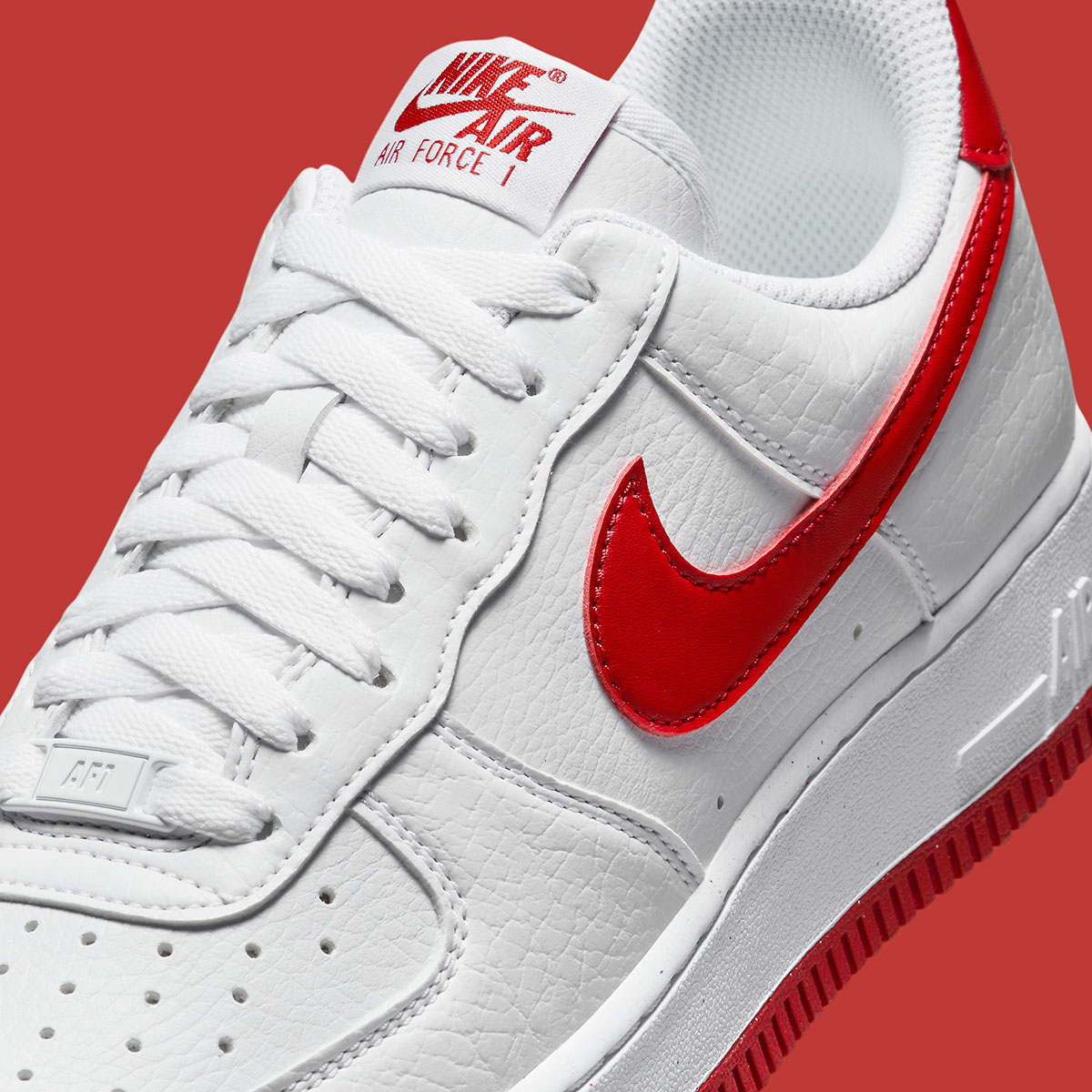 Nike Air Force 1 Low Next Nature White Red Dv3808 105 5