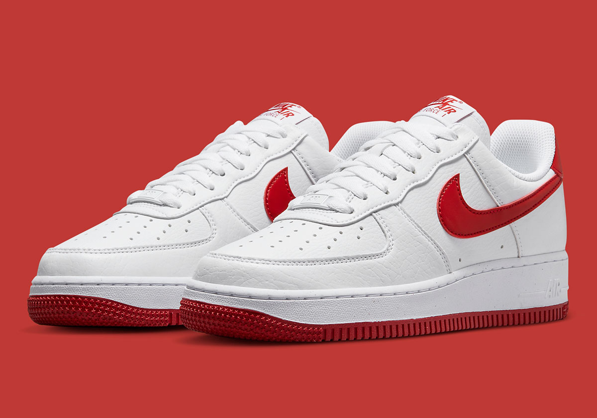 Nike Air Force 1 Low Next Nature White Red Dv3808 105 6