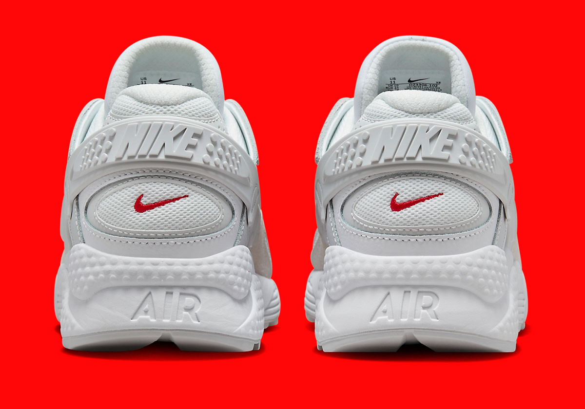 Nike Air Huarache Runner Summit White University Red Dz3306 102 5