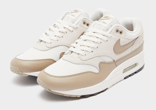 Luxe Linen Notes Land On The Nike Air Max 1