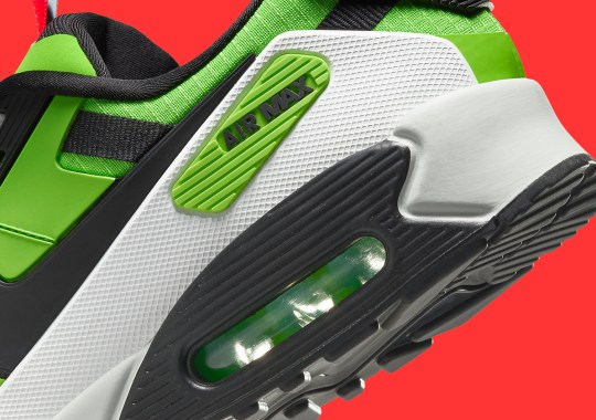 Available Now: The Retooled Nike Air Max 90 Drift Shines In "Action Green"