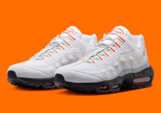 The Nike Air Max 95 Works In “Safety Orange” Accents